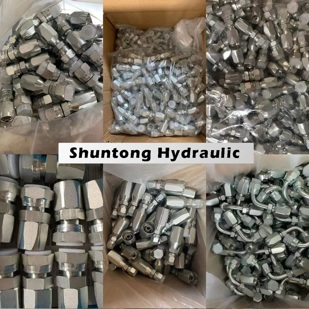 Hydraulic Fittings Reusable Hose Fittings SAE 37° Jic Swivel Made in China