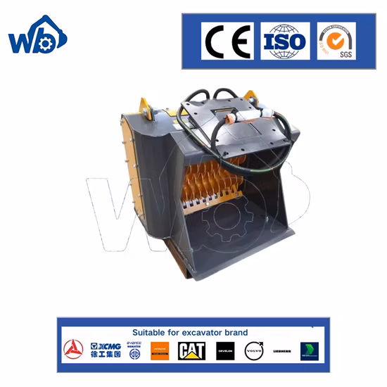 Excavator Sorting Customized Customization Bucket Heavy Duty Bucket Construction Machinery