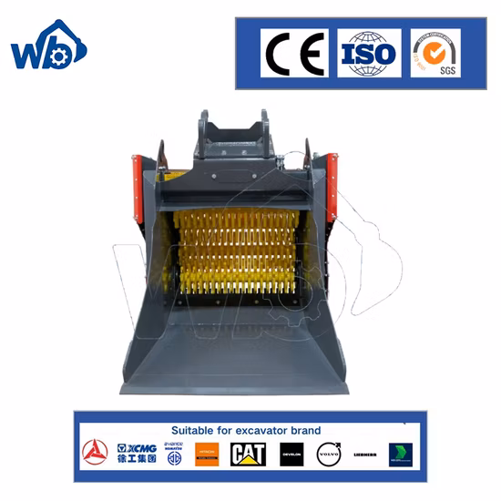 Excavator Sorting Customized Customization Bucket Heavy Duty Bucket Construction Machinery