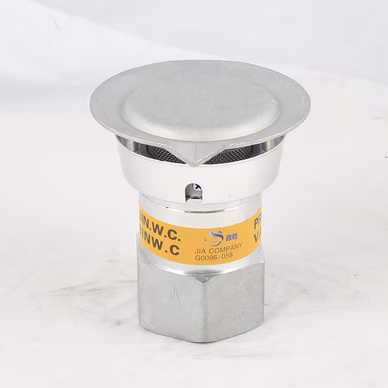 油蒸気回収用真空圧リリーフバルブ