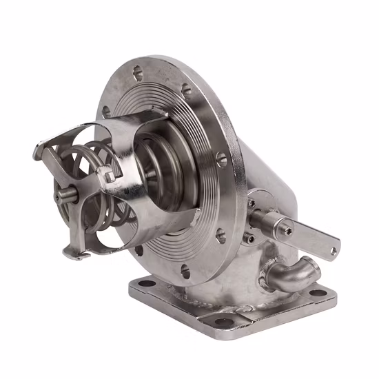 ADR 医薬品タンク用ステンレススチール製緊急ボトムバルブ