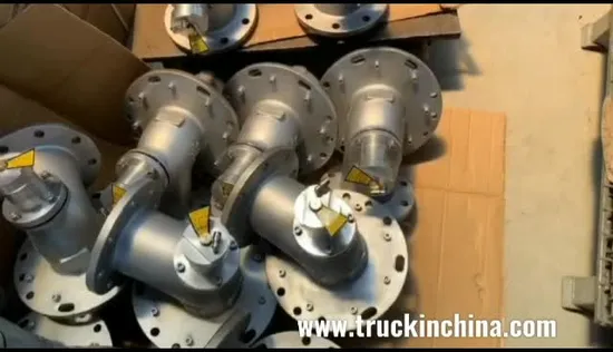 ライナー F4 ステンレス製フットバルブ (ケミカルタンカー用ライナー F4 緊急停止弁、4