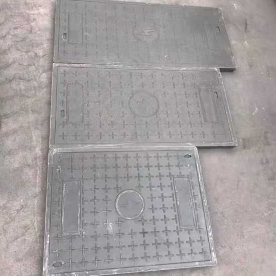 OEM B125 C250 D400 E600 F900 SMC 複合マンホール カバーは排水システムに使用され、さまざまなサイズをカスタマイズします